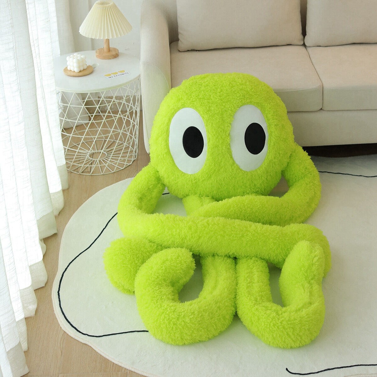 BowLift | Giant Fuzzy 4 Legged Octopus Plushie
