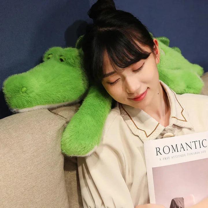 BowLift | Giant Green Crocodile Plushies