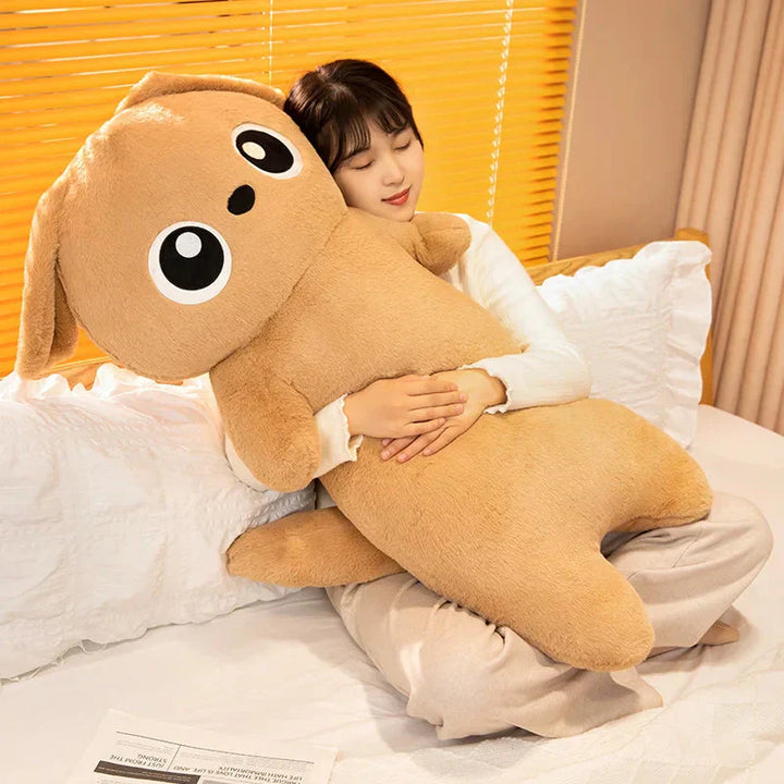 BowLift | Giant Kawaii Ginger Black Gray Doll-Shape Dog Plushies