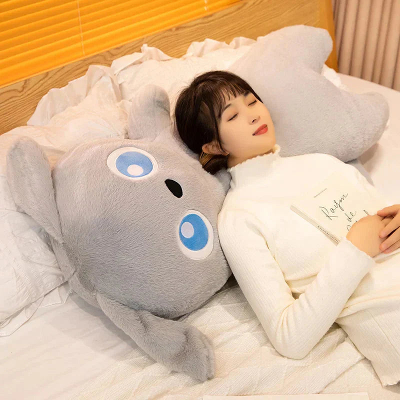 BowLift | Giant Kawaii Ginger Black Gray Doll-Shape Dog Plushies