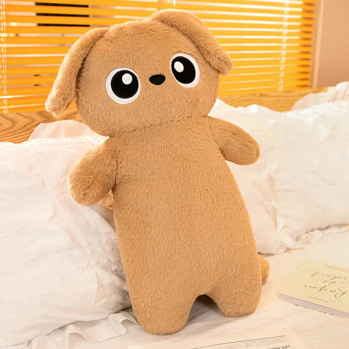 BowLift | Giant Kawaii Ginger Black Gray Doll-Shape Dog Plushies