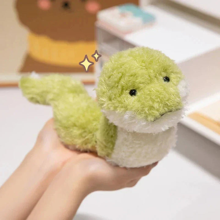 BowLift | Green Soft Fluffy Snake