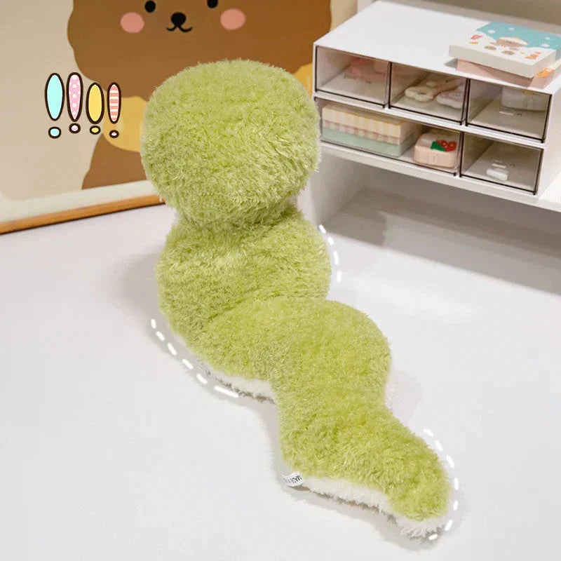 BowLift | Green Soft Fluffy Snake