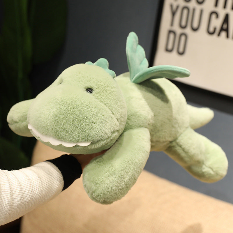 BowLift | Hajiro the Goofy Green Dinosaur Plushie
