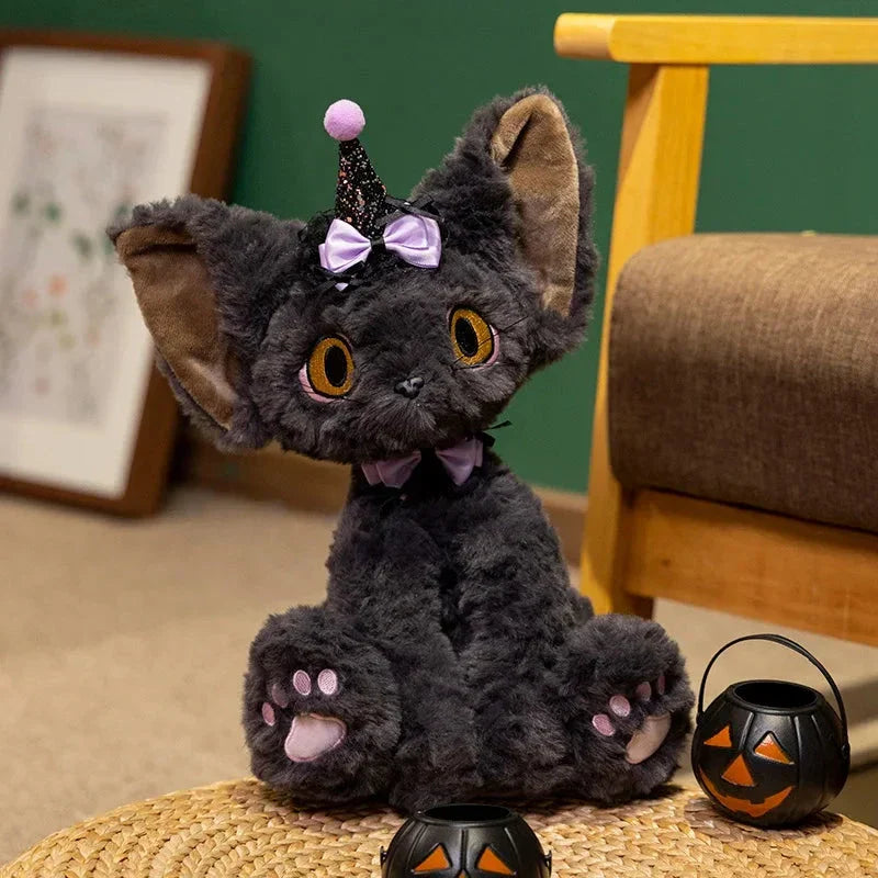 BowLift | Halloween Black Witch Cat Plushies