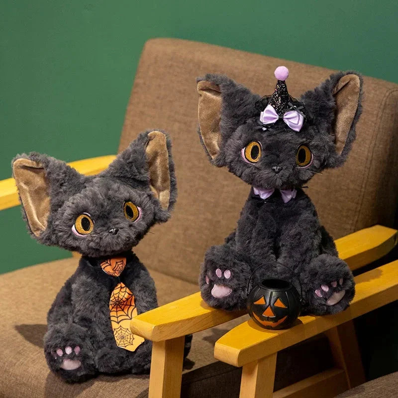 BowLift | Halloween Black Witch Cat Plushies