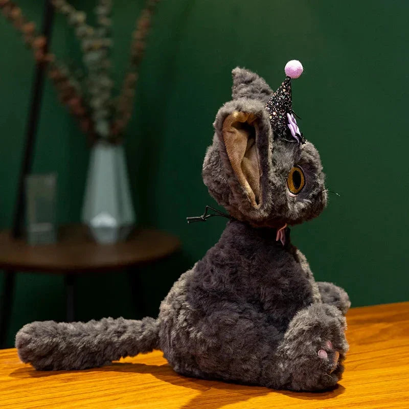 BowLift | Halloween Black Witch Cat Plushies