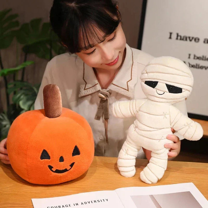 BowLift | Halloween Pumpkin Mummy Skull Bone Plushies