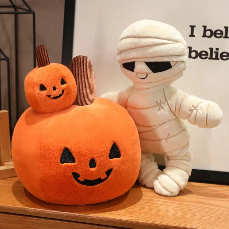 BowLift | Halloween Pumpkin Mummy Skull Bone Plushies