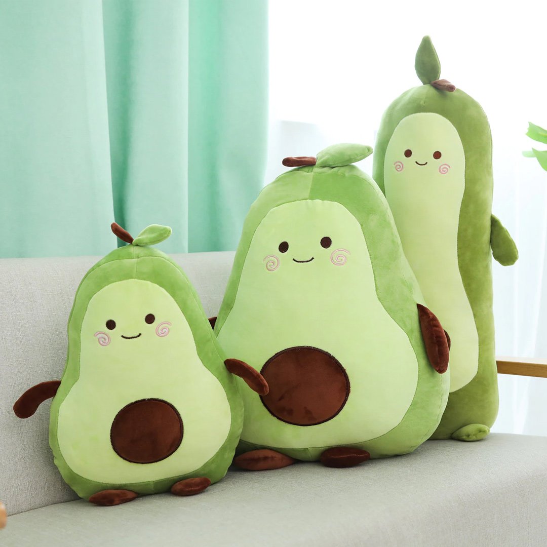 BowLift | Happy Green Avocado Plushie