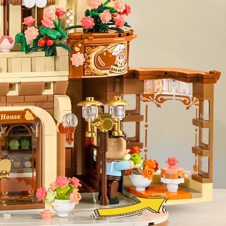 BowLift | Honey Bear Cupcakes & Cookies Bakery Micro Building Blocks