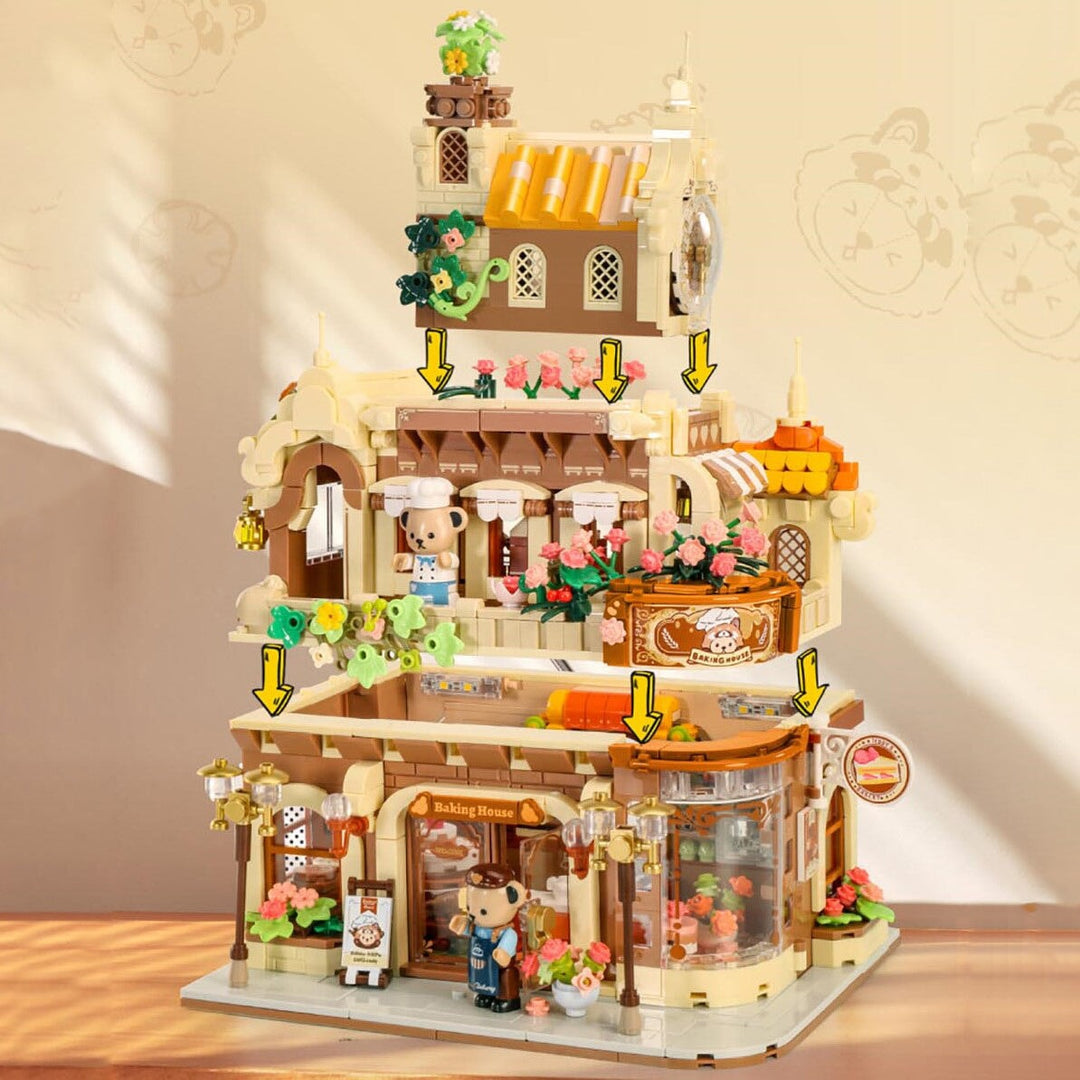 BowLift | Honey Bear Cupcakes & Cookies Bakery Micro Building Blocks