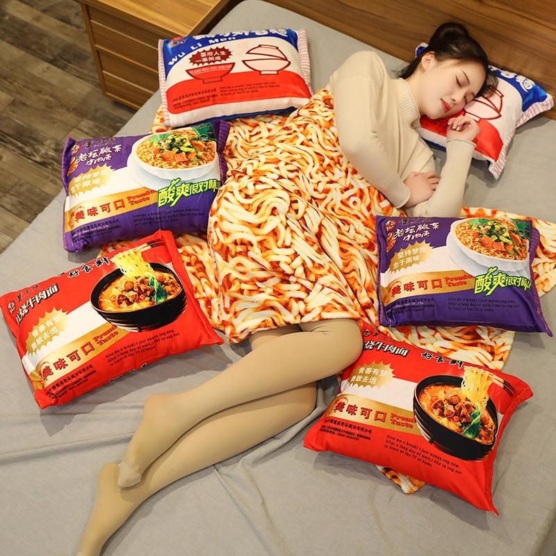 BowLift | Instant Noodle Plushie Pillow