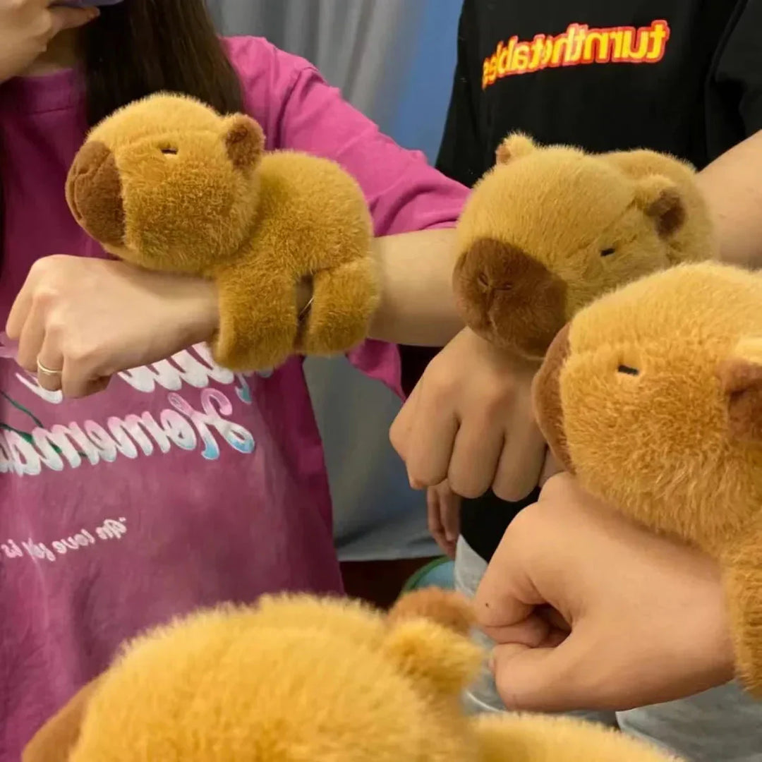 BowLift | Kawaii Animal Slap Snap Wrap Wristband Plushie Collection