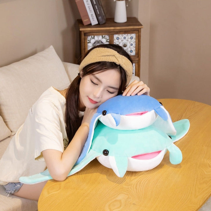 BowLift | Kawaii Blue Mobula Devil Sting Ray Plushies