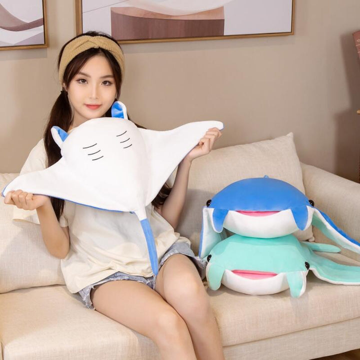 BowLift | Kawaii Blue Mobula Devil Sting Ray Plushies