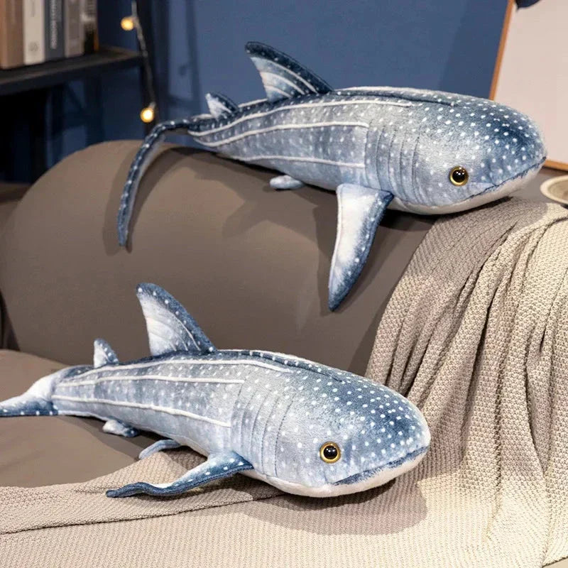 BowLift | Kawaii Blue Whale Shark Soft Toy Plushie