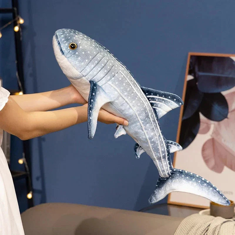 BowLift | Kawaii Blue Whale Shark Soft Toy Plushie