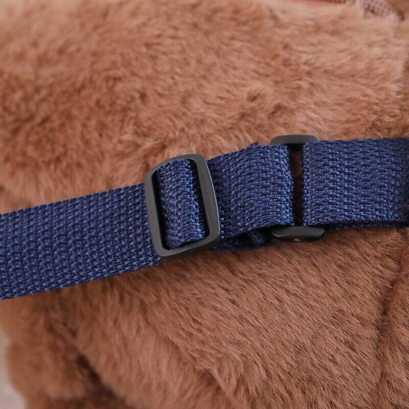 BowLift | Kawaii Brown Otter Backpack Plushie