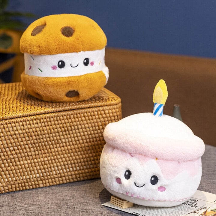BowLift | Kawaii Cake Plushie Strawberry Fruit Muffin Bakery Plushies