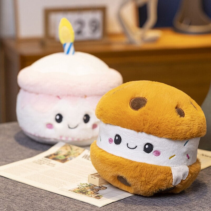 BowLift | Kawaii Cake Plushie Strawberry Fruit Muffin Bakery Plushies