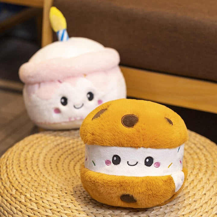 BowLift | Kawaii Cake Plushie Strawberry Fruit Muffin Bakery Plushies