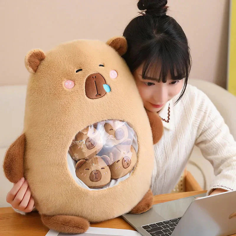 BowLift | Kawaii Capybara Candy Bag Plushie