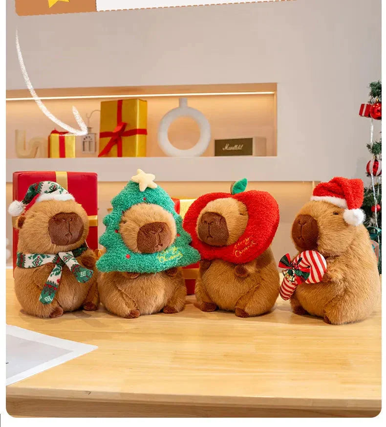 BowLift | Kawaii Capybara Christmas-themed Plushies