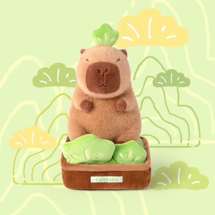 BowLift | Kawaii Capybara Plant Pot Plushie