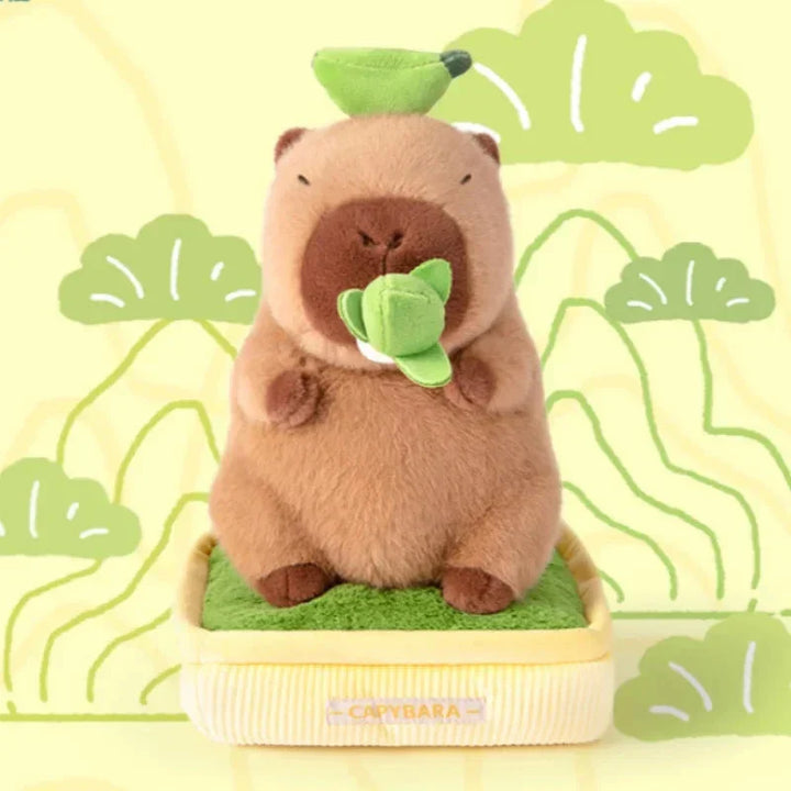 BowLift | Kawaii Capybara Plant Pot Plushie
