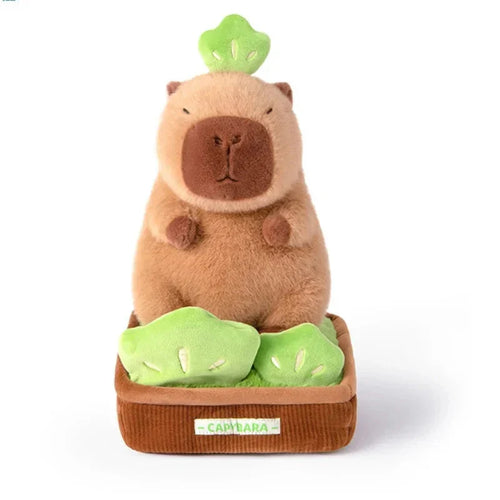 BowLift | Kawaii Capybara Plant Pot Plushie