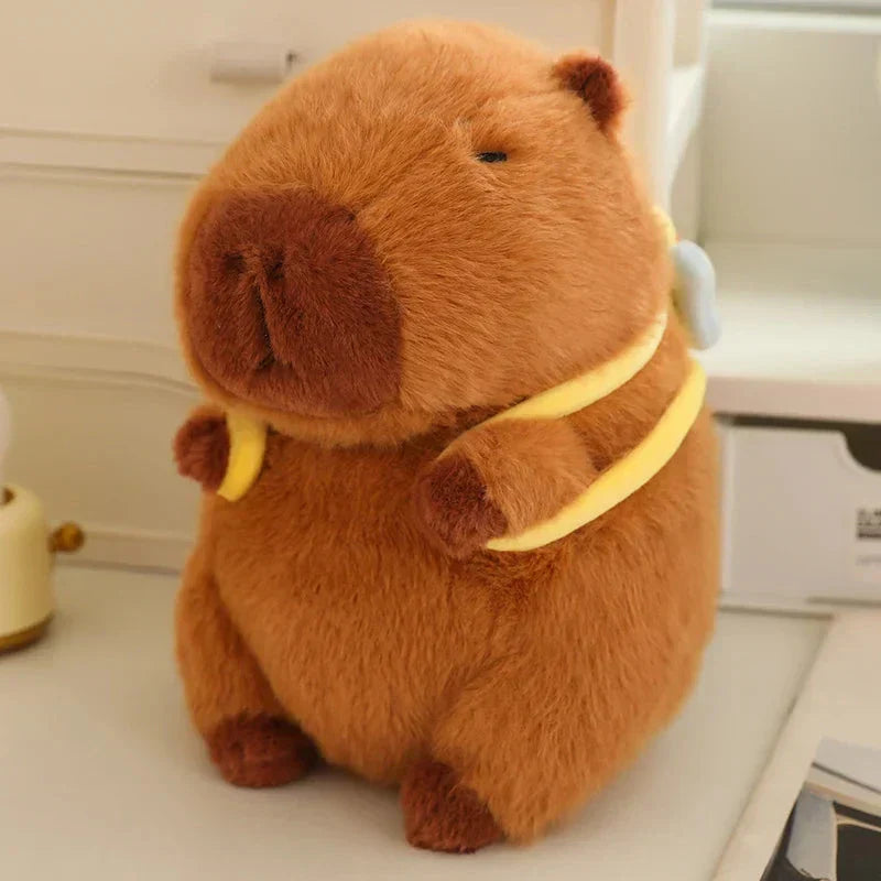 BowLift | Kawaii Capybara with Backpack Plush Collection