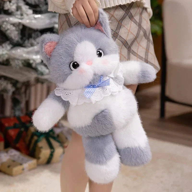 BowLift | Kawaii Cat Plush Family with Collar