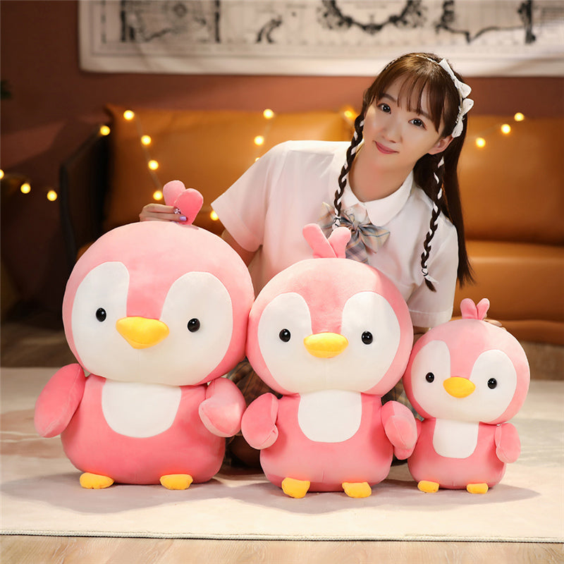BowLift | kawaii chibi penguin trio plushies