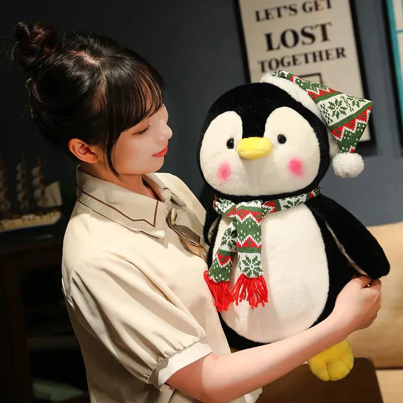 BowLift | Kawaii Christmas Penguin Plushie