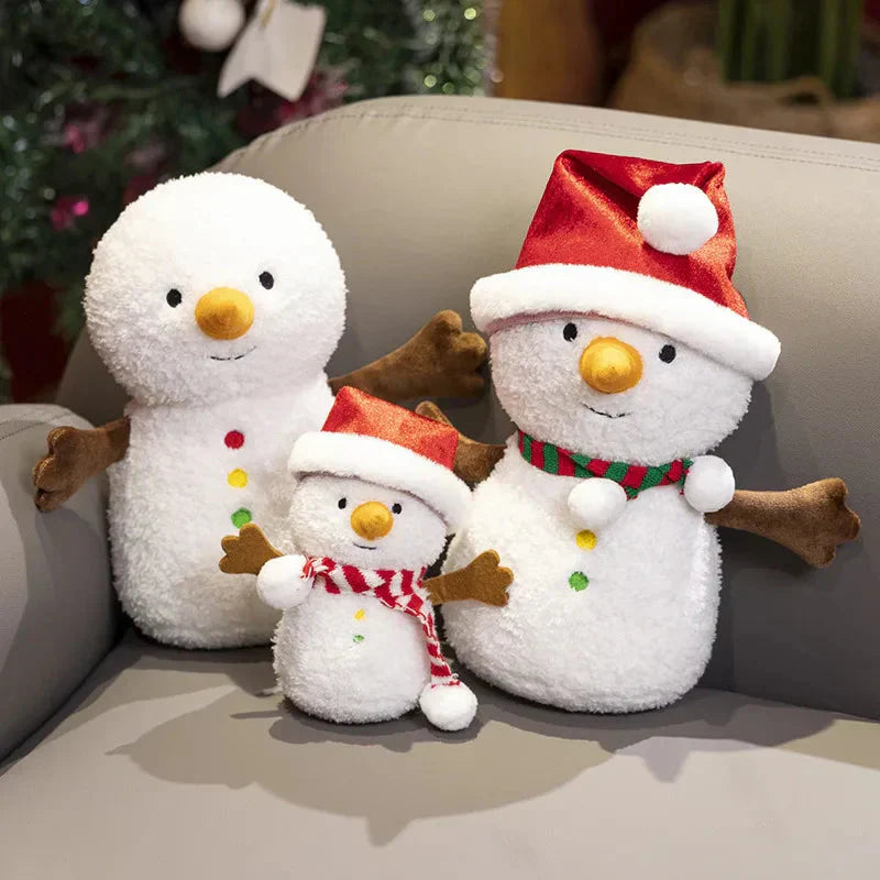 BowLift | Kawaii Christmas Snow Man Gingerbread Man Plushies