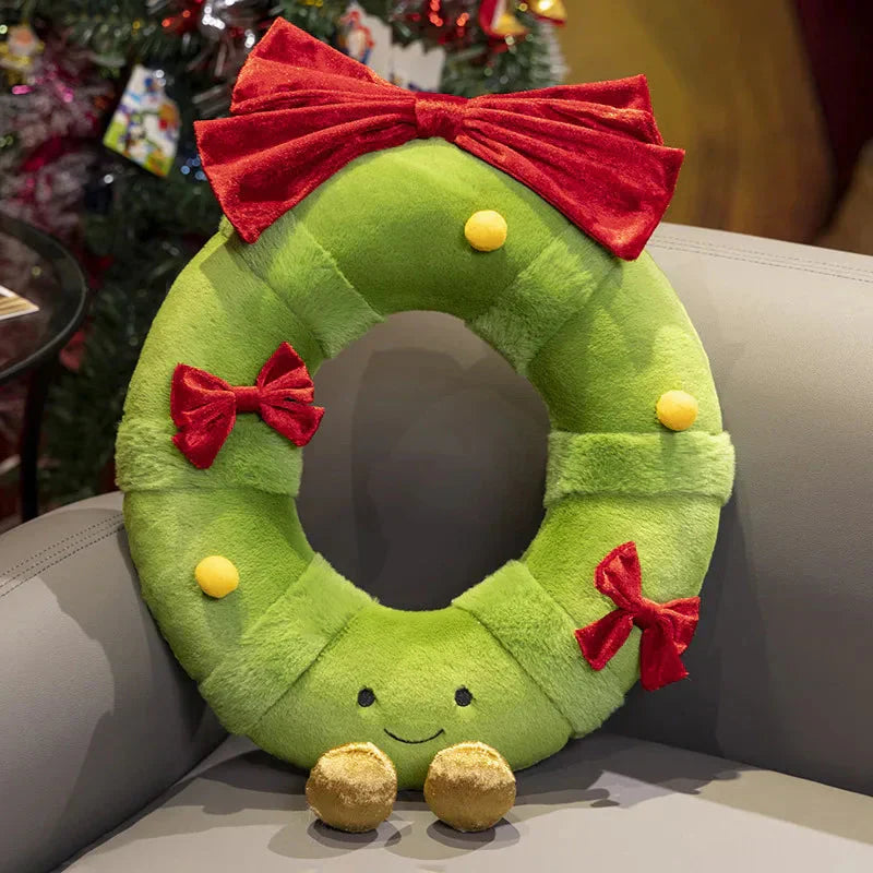 BowLift | Kawaii Christmas Tree Wreath Door Ring Plushies