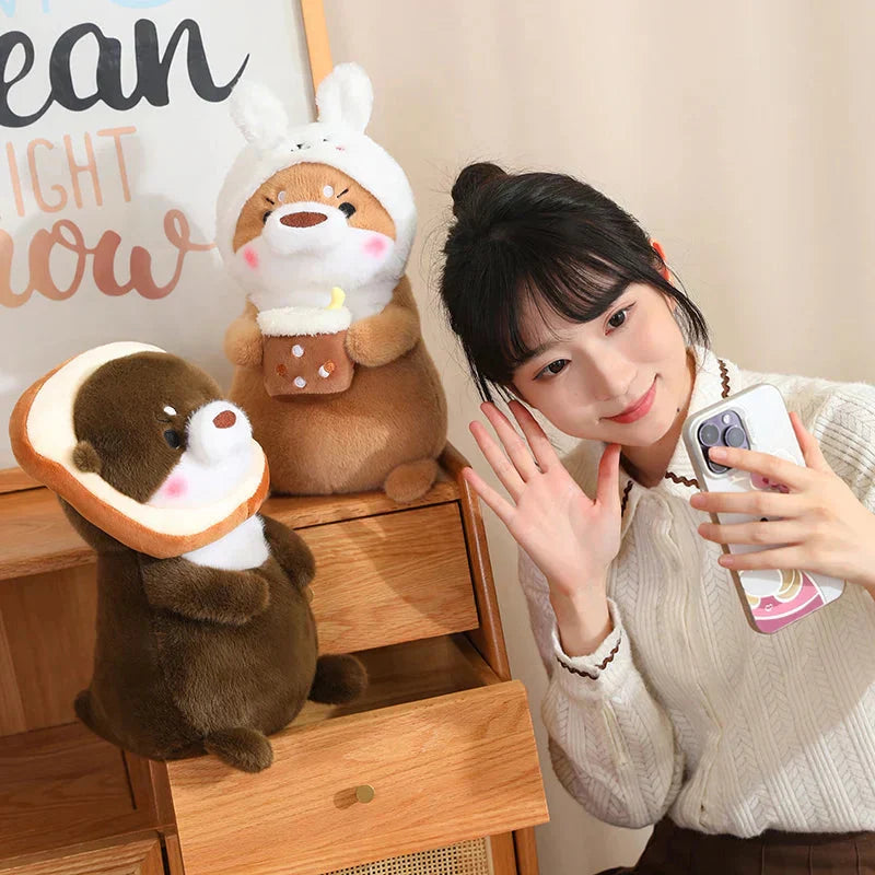 BowLift | Kawaii Dress-up Otter Plush