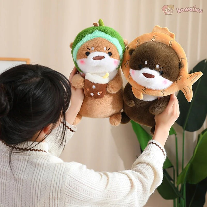 BowLift | Kawaii Dress-up Otter Plush