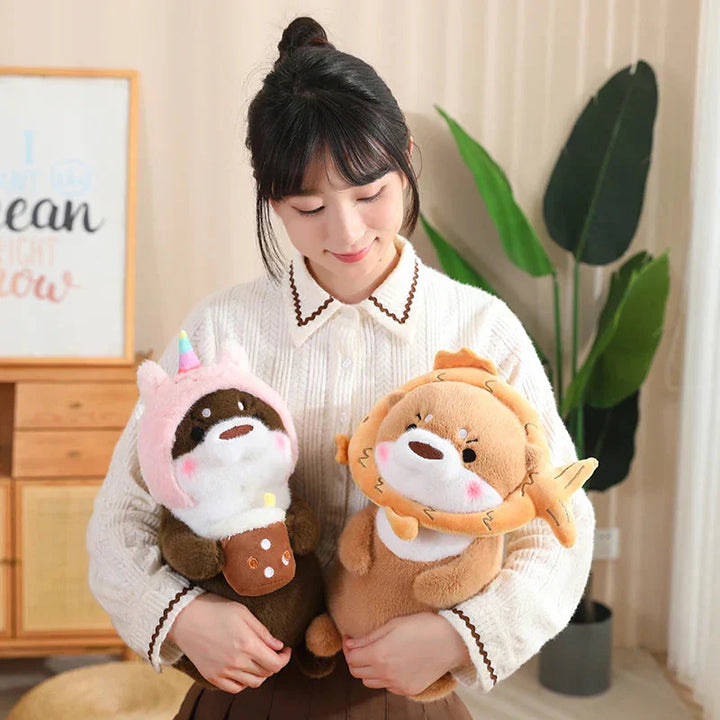 BowLift | Kawaii Dress-up Otter Plush