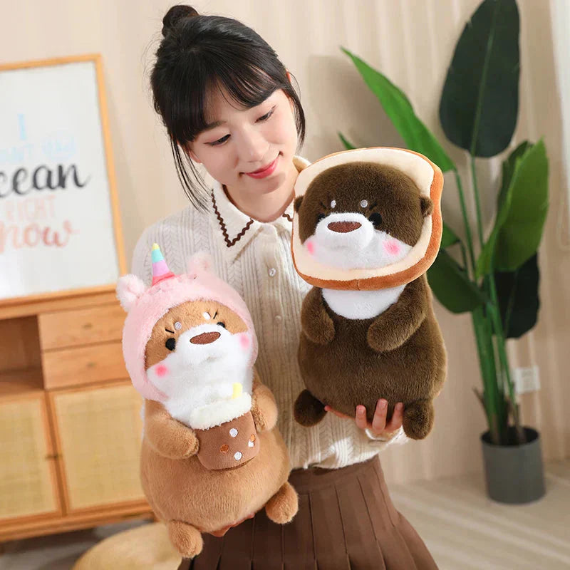 BowLift | Kawaii Dress-up Otter Plush