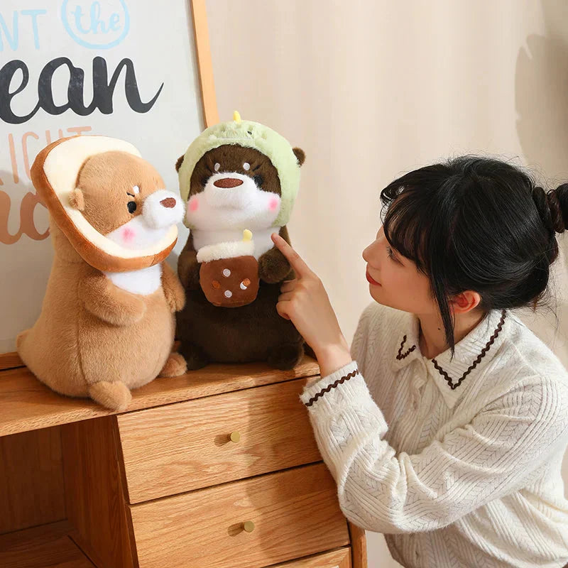 BowLift | Kawaii Dress-up Otter Plush