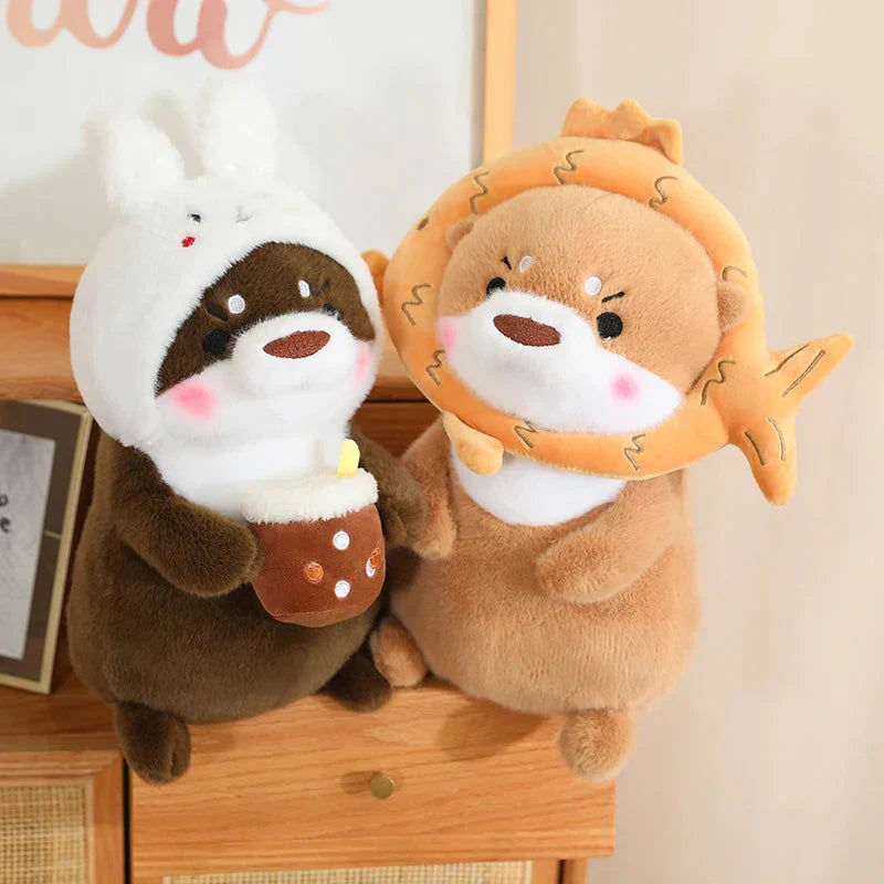 BowLift | Kawaii Dress-up Otter Plush