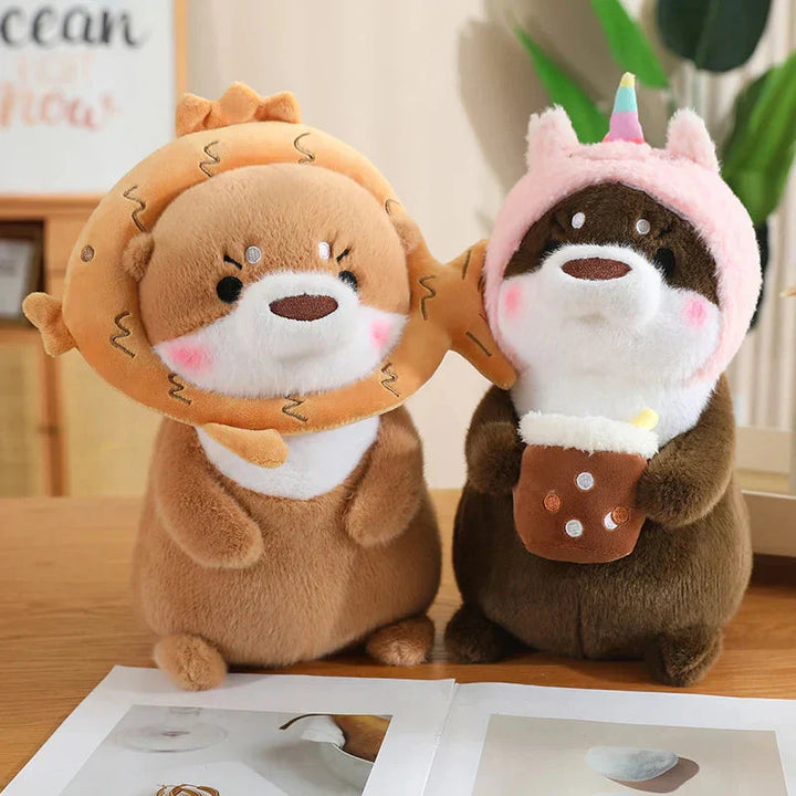 BowLift | Kawaii Dress-up Otter Plush