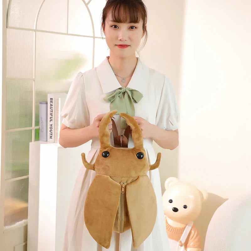 BowLift | Kawaii Dung Beetles Plush Backpacks
