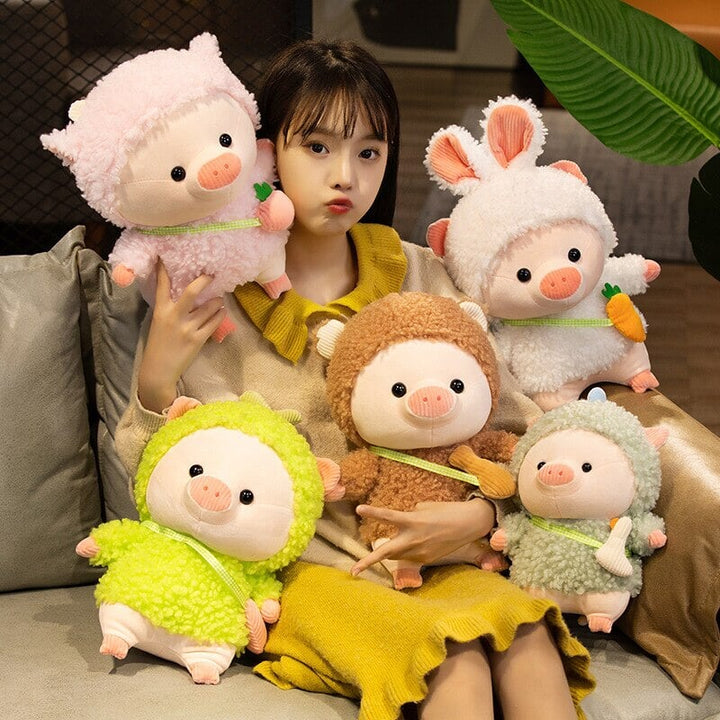 BowLift | Kawaii Fluffy Cosplay Piggy Plushies