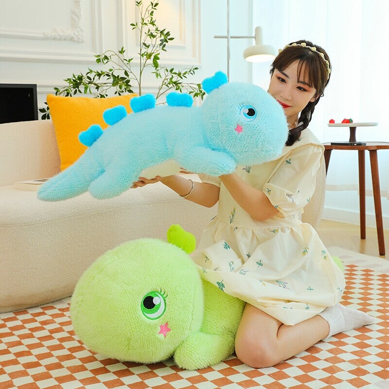 BowLift | Kawaii Fluffy Stegosaurus Dinosaur Plushies