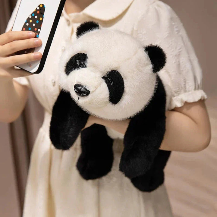 BowLift | Kawaii Fuzzy Black Brown Panda Plushies