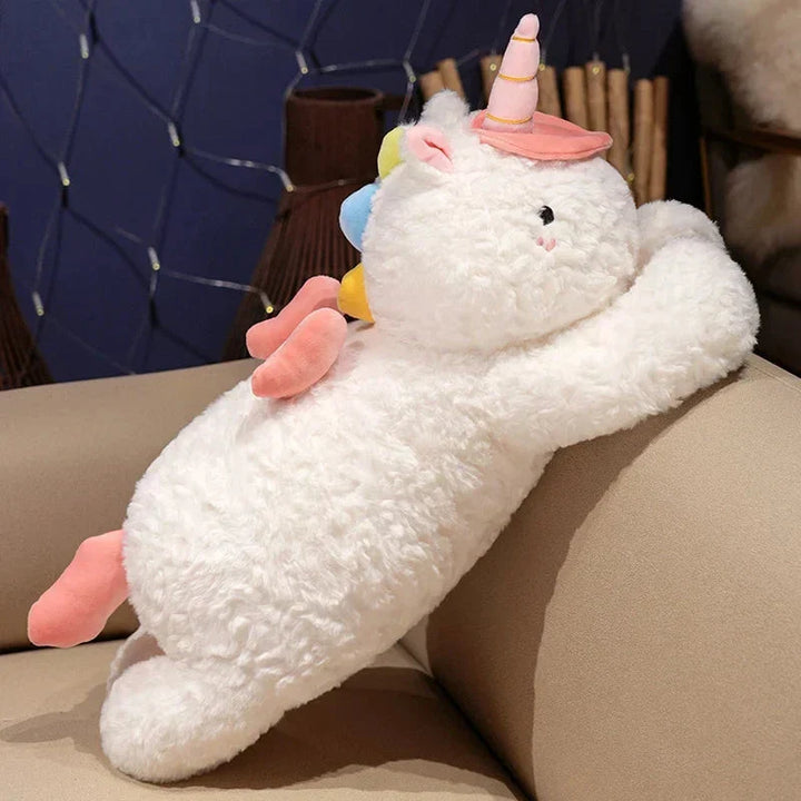 BowLift | Kawaii Giant Chibi White Unicorn Plushie