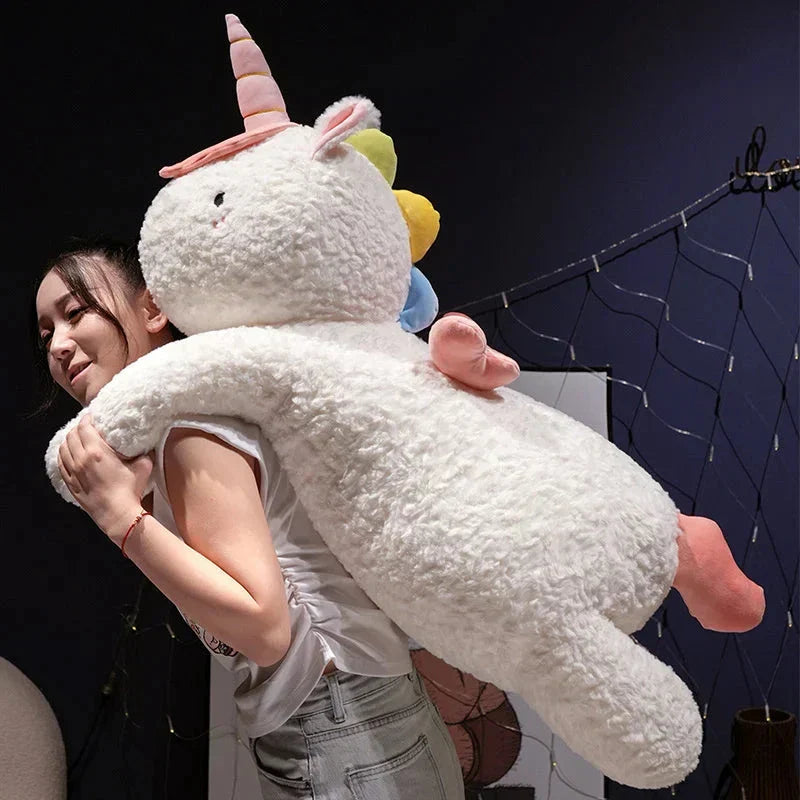 BowLift | Kawaii Giant Chibi White Unicorn Plushie
